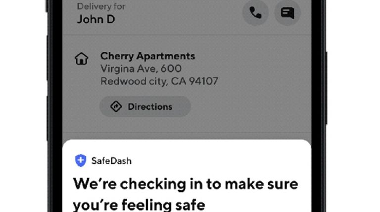 DoorDash launches 'SafeDash' app features to better protect drivers