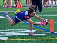 Catherine Piccininni's 5 TDs power Smithtown flag football past Copiague