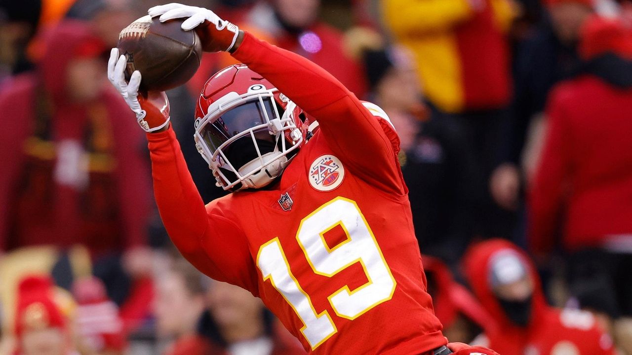 Rock Toney was once a Giant, now a Super Bowl receiver Newsday