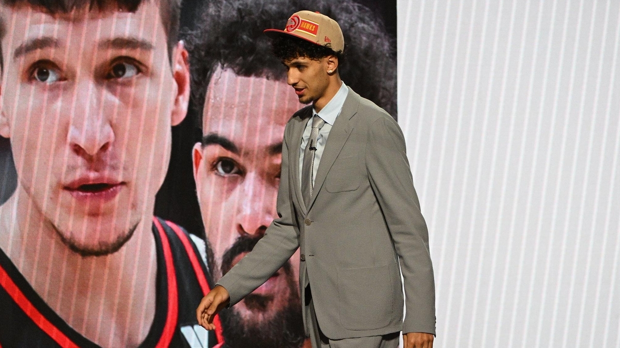 Atlanta Hawks take Zaccharie Risacher first overall in NBA draft for ...