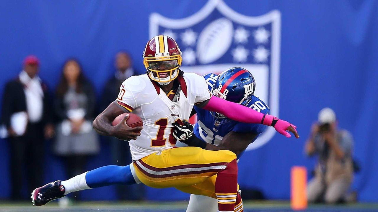 Redskins tight end says Robert Griffin III is 'fine'