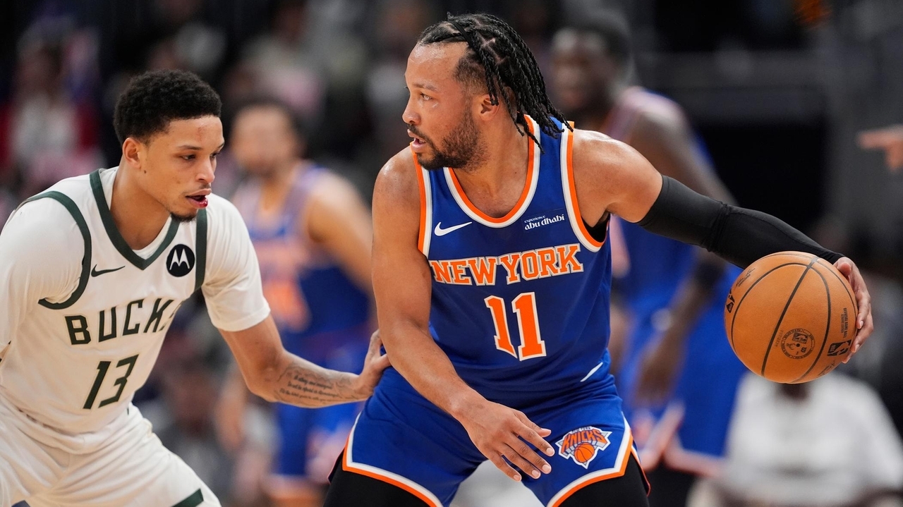 Knicks fall to Bucks as Brunson loses shooting duel with Giannis ...