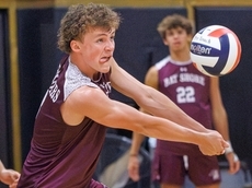 Bay Shore boys volleyball player James Huber is the Athlete of the Week