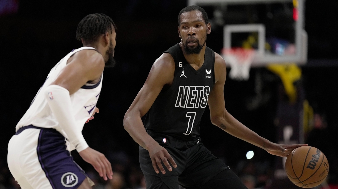 Nets forced to lean hard on Kevin Durant for offense Newsday