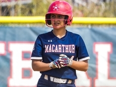 Alyssa Tinucci (three hits, two RBIs) leads MacArthur softball to comeback win