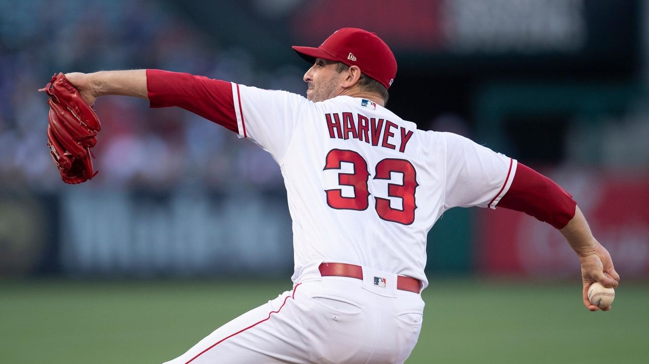 Former Mets ace Matt Harvey dropped from Angels' roster - Newsday