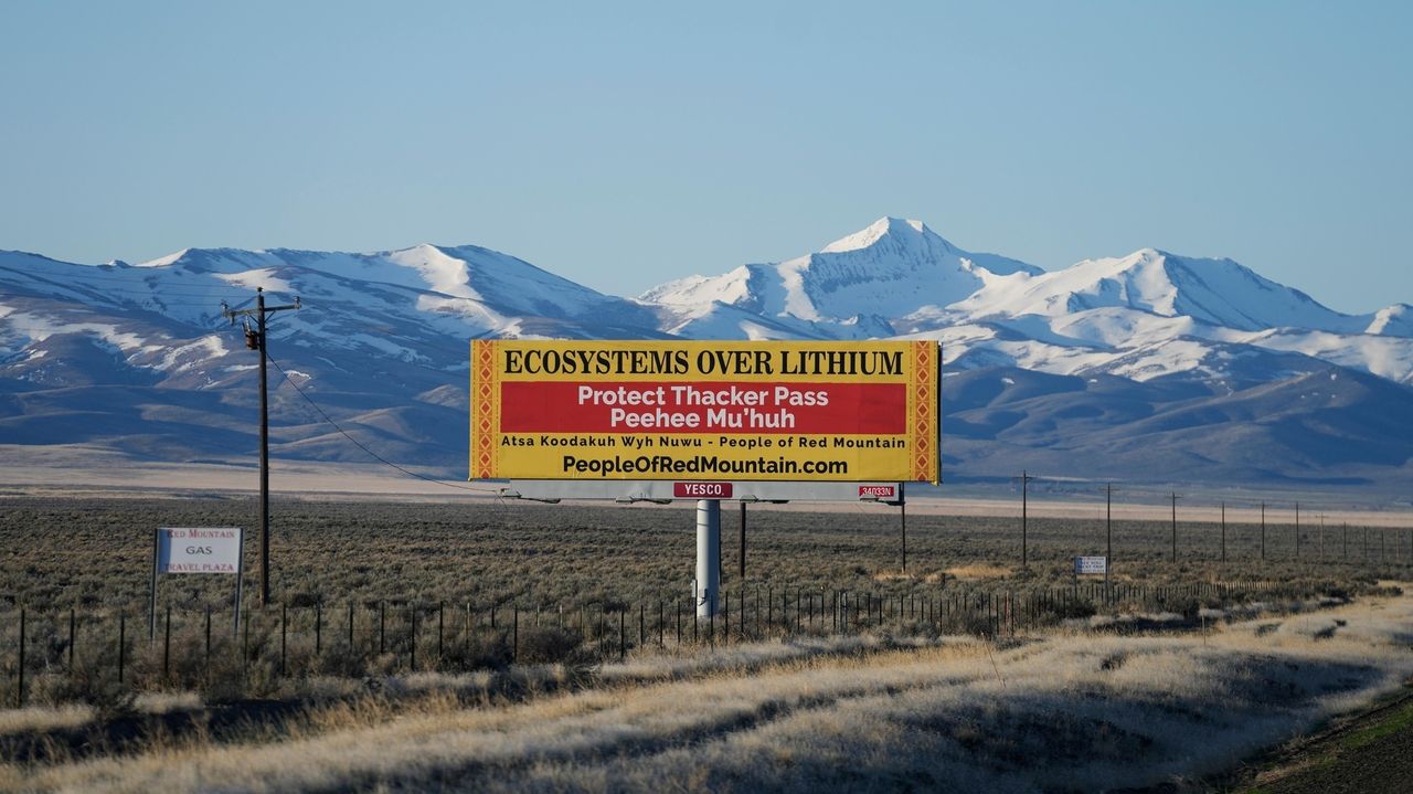 Court to hear appeal over Biden-backed Nevada lithium mine opposed by tribes, environmentalists