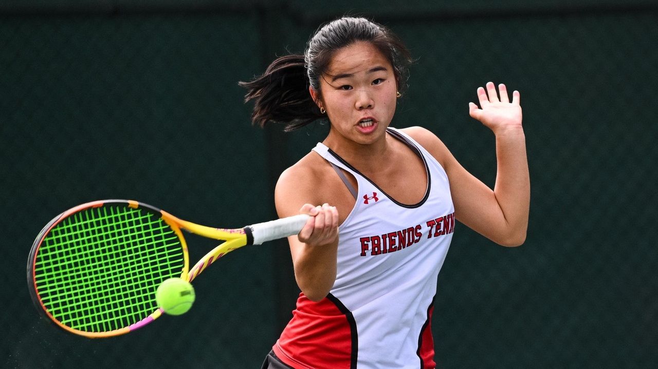 Friends Academy's Isabella Sha wins second Nassau tennis title - Newsday