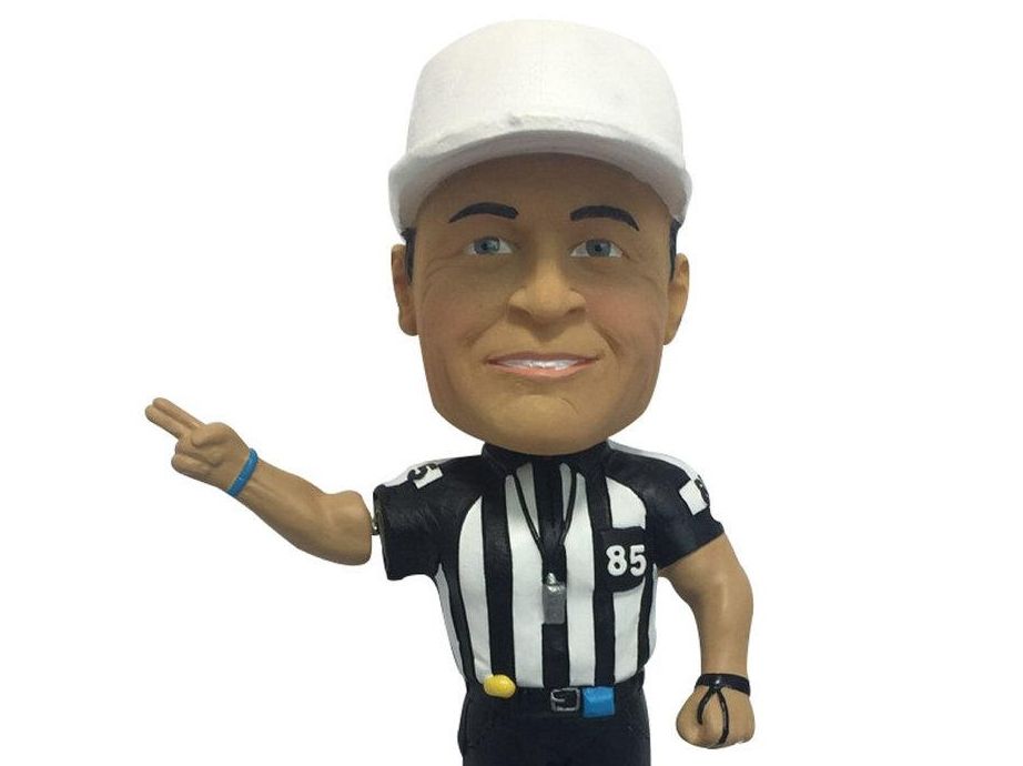 Ed Hochuli Talking Bobblehead (and Arm) Now Available