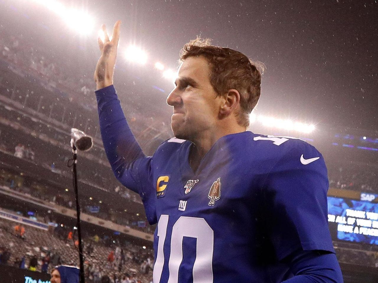 Eli reflects on career, life as Giants prepare to retire his number - The  Vicksburg Post