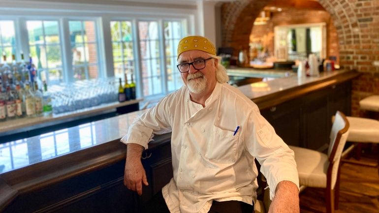 Tom Schaudel is the executive chef at Mill River Club...
