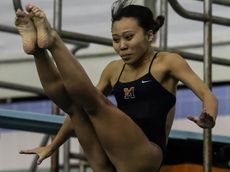 Manhasset's Wang wins her fourth Nassau diving championship