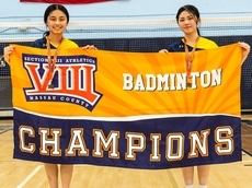 Sisters Jasmine and Jessica Peng of Jericho win Nassau badminton doubles title