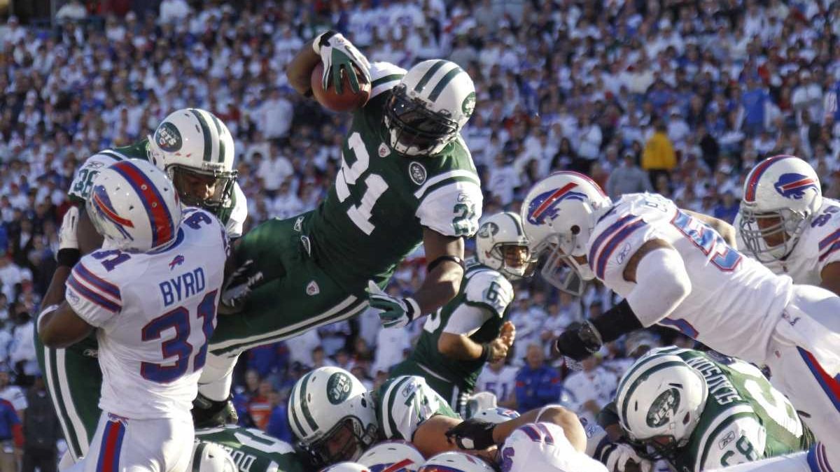 Photo: New York Jets LaDainian Tomlinson at MetLife Stadium in New