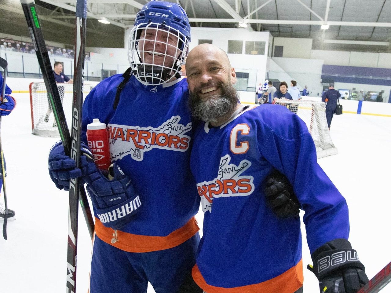 Long Island Warriors Military veterans use ice hockey to heal