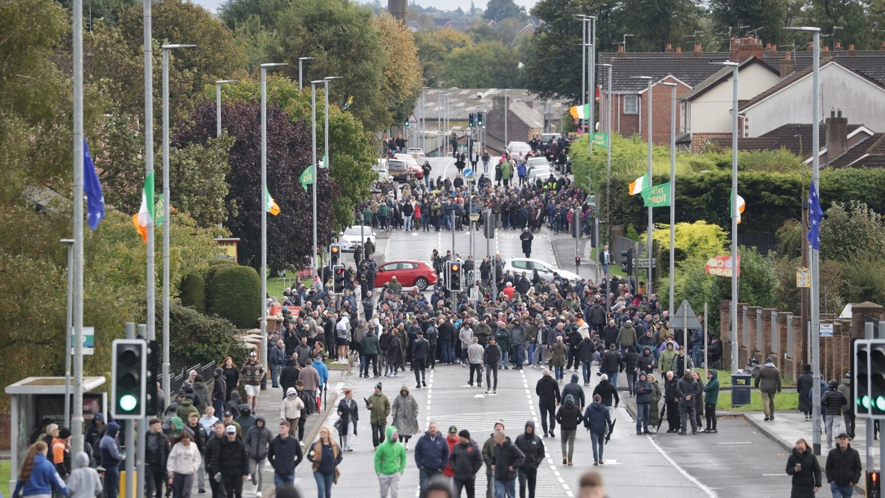 Tensions run high in Northern Ireland after contentious march blocked ...
