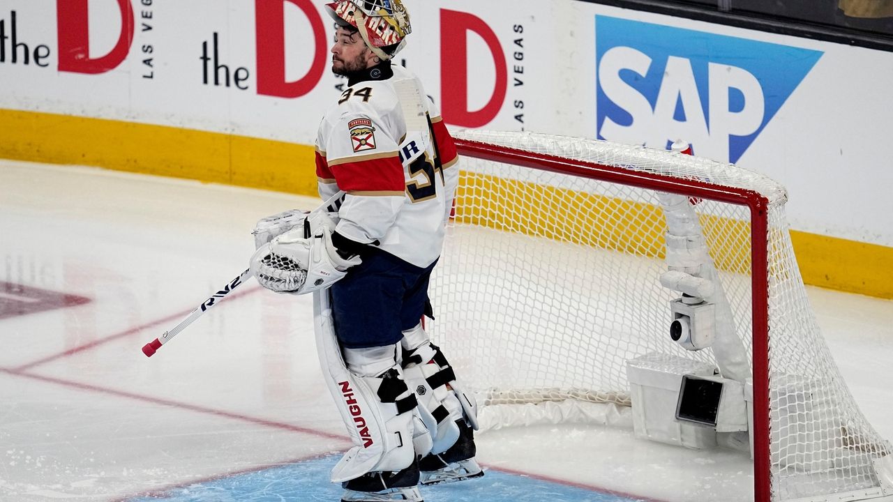 Bobrovsky pulled, other stars struggle as Panthers fall behind 2-0 in ...