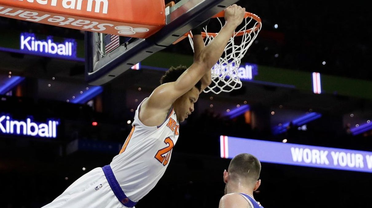 Knicks firstround pick Kevin Knox is starting to blossom Newsday