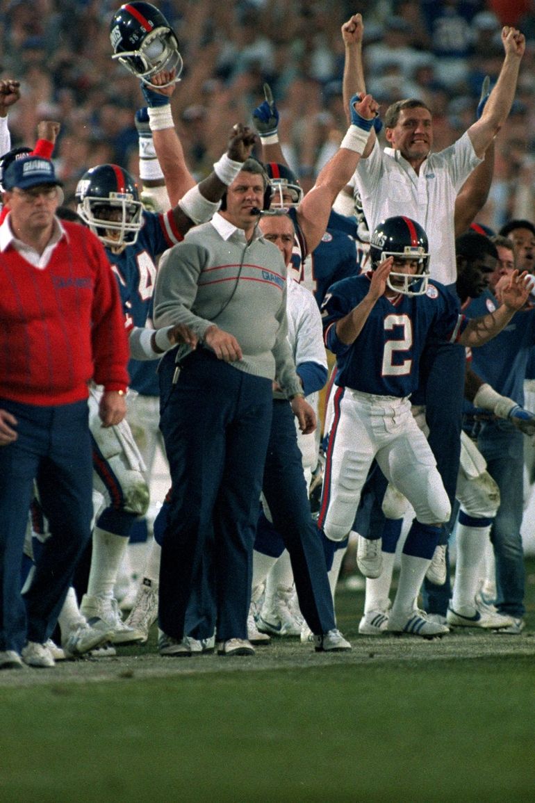 Giants (Mark Bavaro #89) vs Denver Super Bowl XXI January 25, 1987