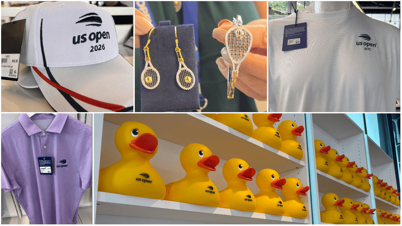 U.S. Open merchandise: Everything from $150 sweaters to $26 branded rubber ducks for sale at tournament shop