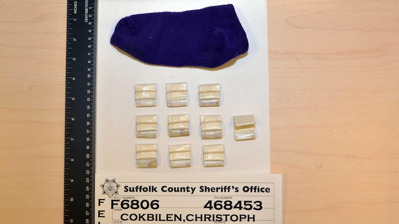 Heroin bundles in baby sock found on jail inmate, sheriff's office says ...