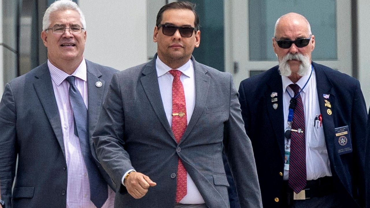 U S Rep George Santos appears in federal court for the first time