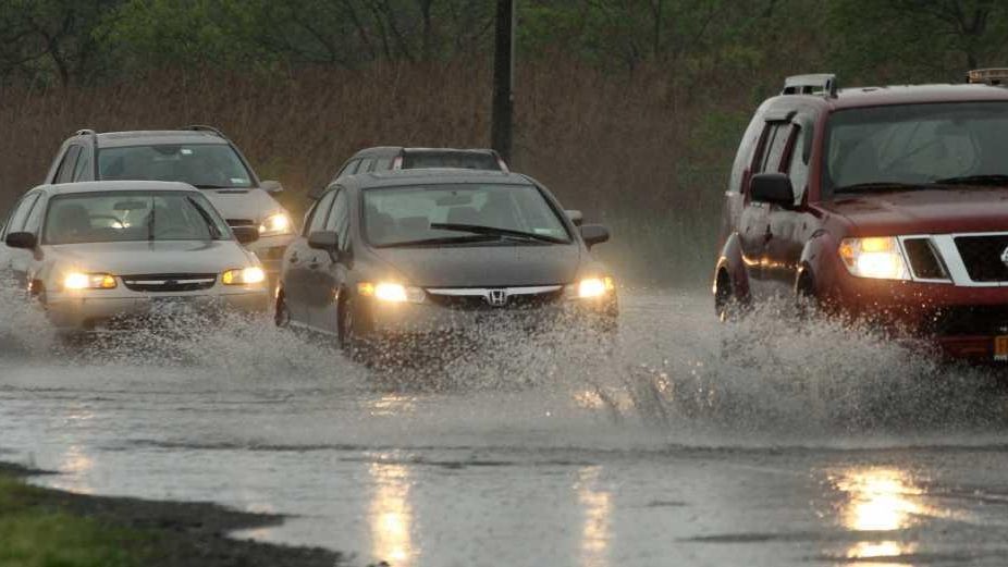 Heavy rain hits parts of Island Newsday