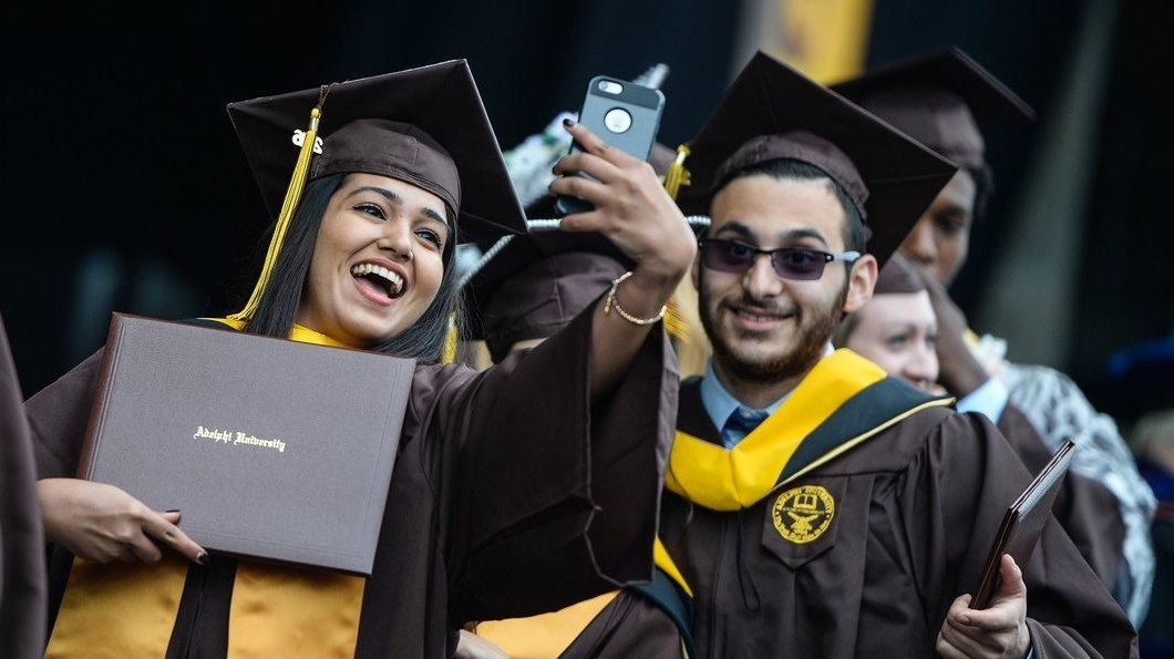 Adelphi University 2016 commencement Newsday