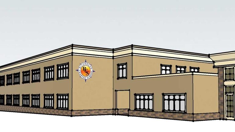 Rendering of the Riverhead Charter school.