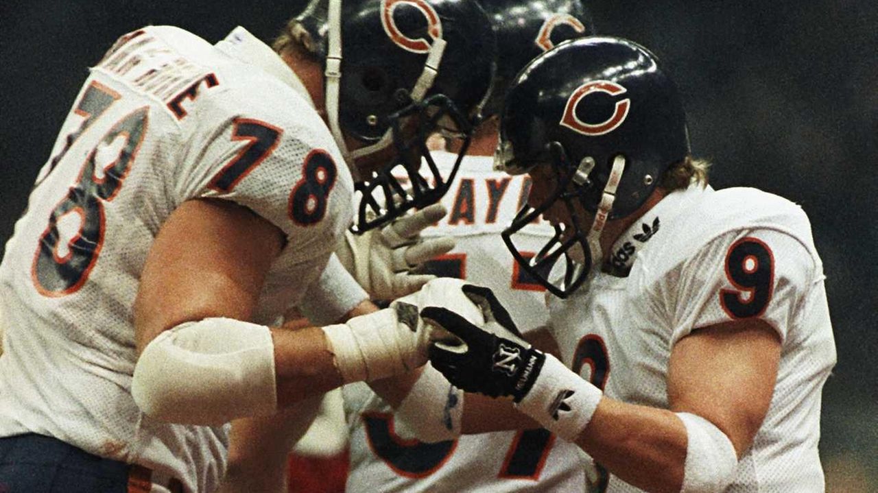 NFL: once upon a time  Chicago bears football, Jim mcmahon, 1985