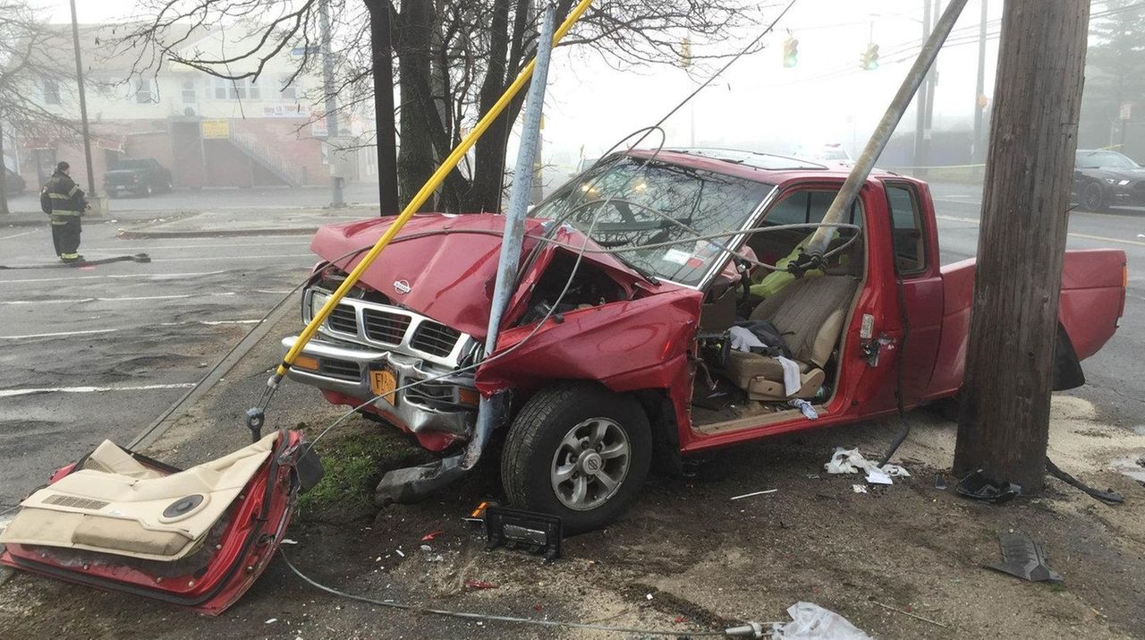 Bay Shore crash leaves man critically injured, police say Newsday