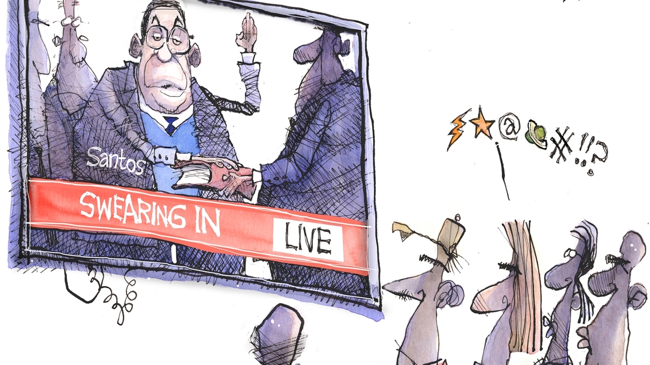 Matt Davies' political cartoons of 2023 - Vimarsana News