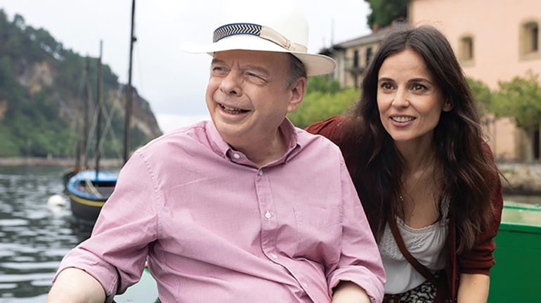 Wallace Shawn, left, and Elena Anaya in "Rifkin's Festival." 