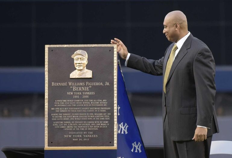 Yankees retire Bernie Williams' No. 51, his plaque unveiled in Monument  Park - Newsday