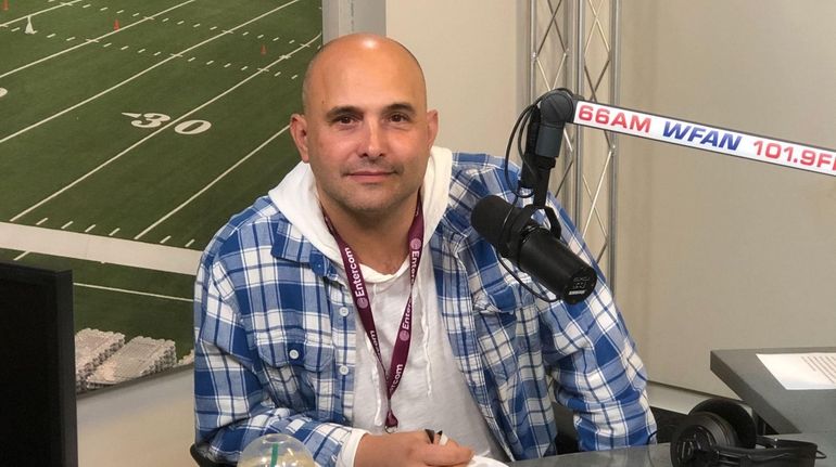 Craig Carton in the WFAN studios on Oct. 29, 2020.