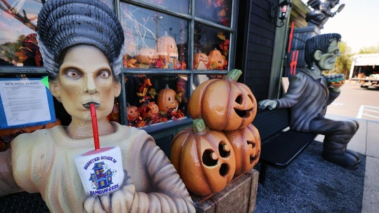 Haunted House of Hamburgers in Farmingdale offers spooky vibes all...