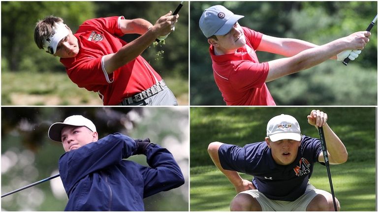 Clockwise, from top left: Joseph Dolezal of Wheatley, Jack Estrella...