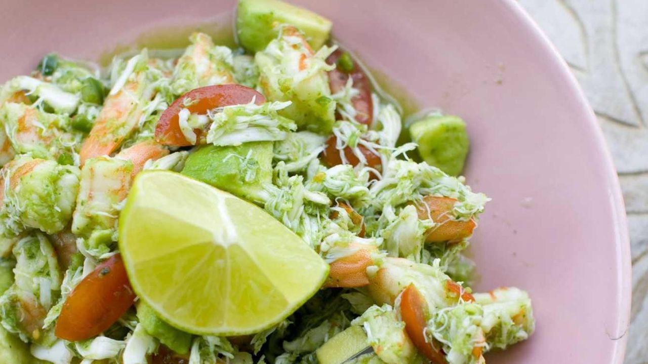 Ceviche with shrimp and crab Newsday