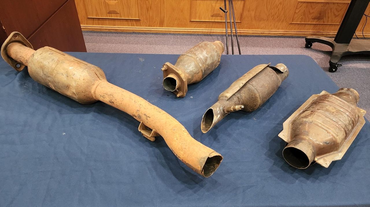 Trio from NYC accused of stealing catalytic converters from 13 cars in