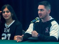 13 LI teams attend Jets' third high school girls flag football media day