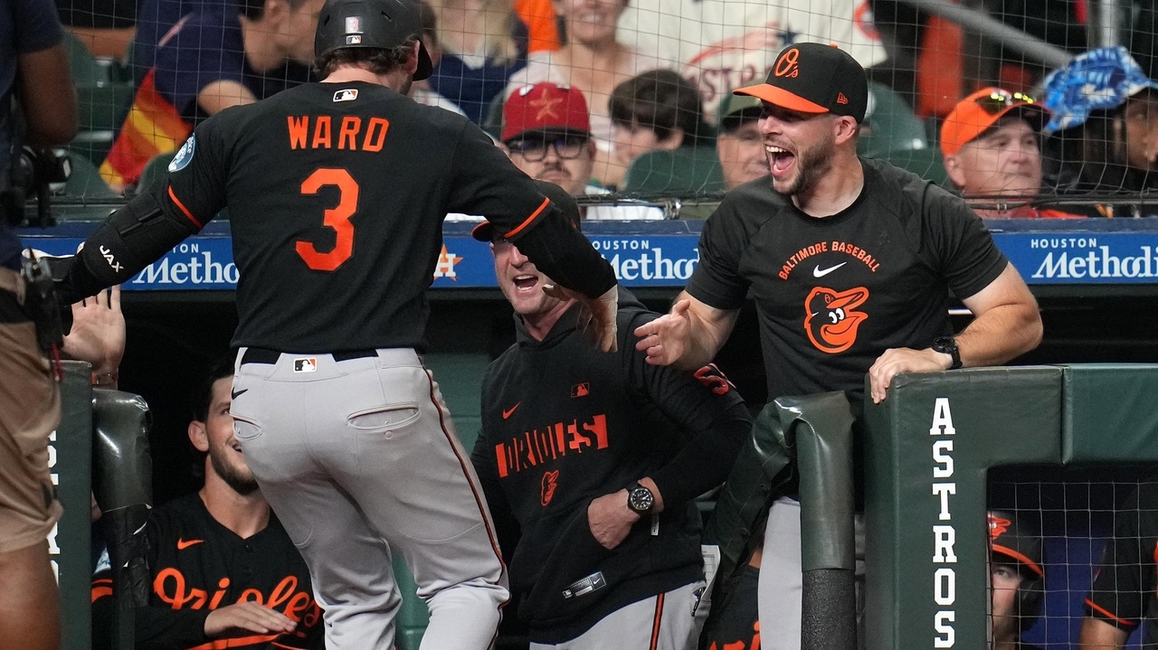 Taylor Ward's 2-run homer in 8th lifts Orioles to 5th straight win, 3-2