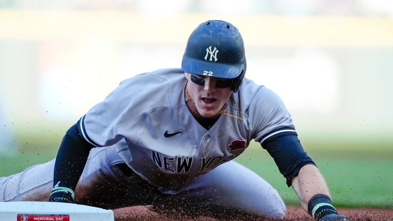 Yankees' Harrison Bader 'in good spirits' after scary collision, apparent  injury