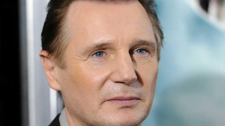 Actor Liam Neeson attends the premiere of "Harry Potter and...