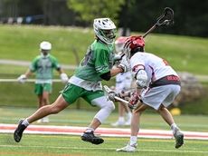 Seaford boys lacrosse's Barrone leads balanced scoring attack to beat Friends