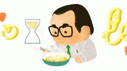 Momofuku Ando is honored by Google on what