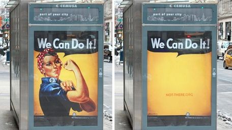 The iconic image of Rosie the Riveter was