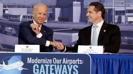 Vice President Joe Biden and Gov. Andrew M.