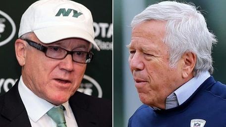 Jets owner Woody Johnson and Patriots owner Robert