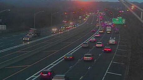 A New York State Department of Transportation camera