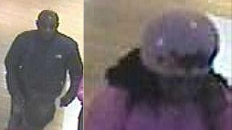 Suffolk County police are looking for two suspects